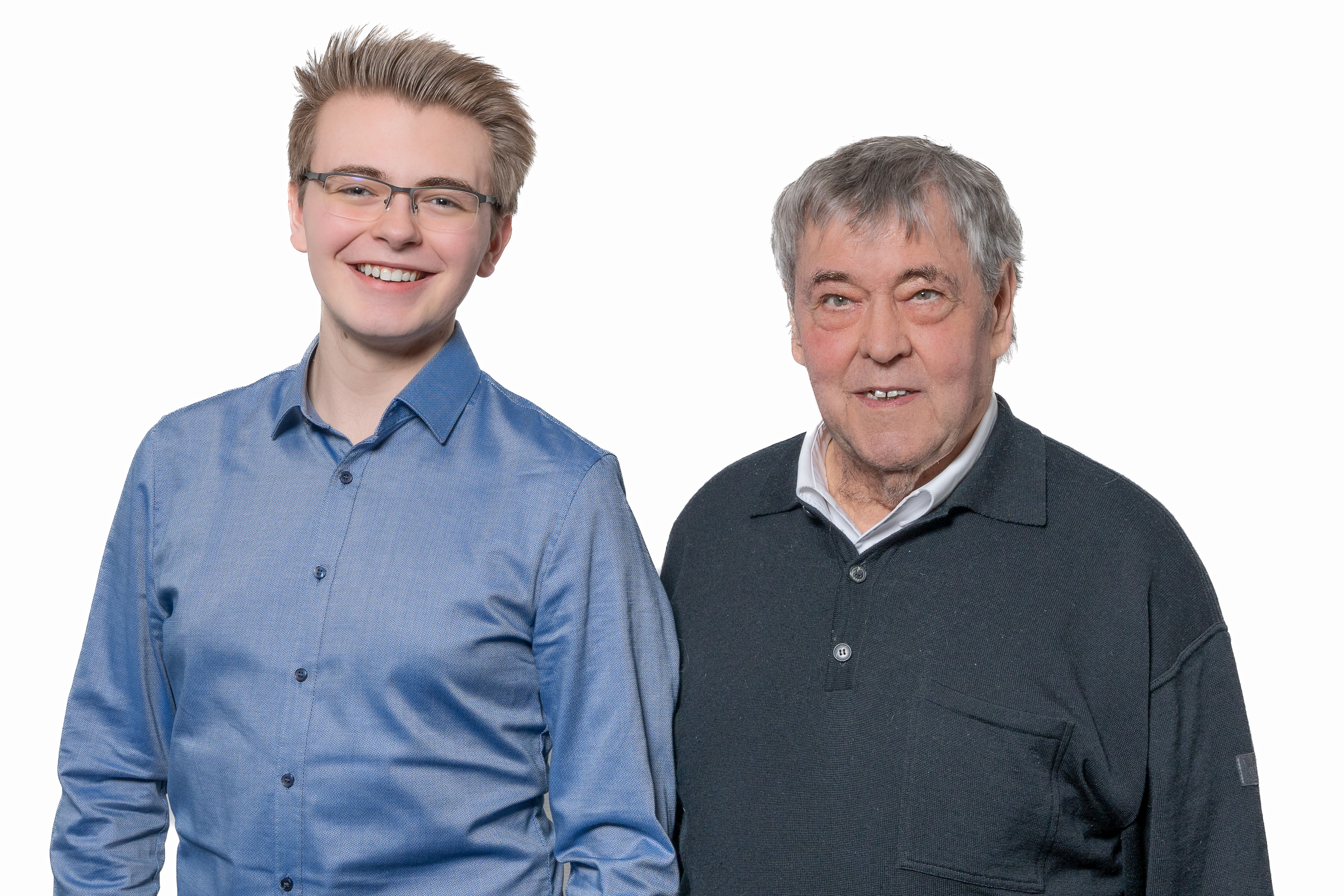 Walter Broocks und Kevin Kröger - 2 von 8 Kandidaten der FDP Oelixdorf zur Kommunalwahl