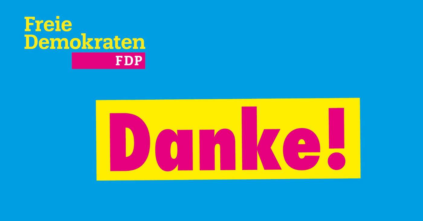 Dankesbotschaft der Freien Demokraten Oelixdorf